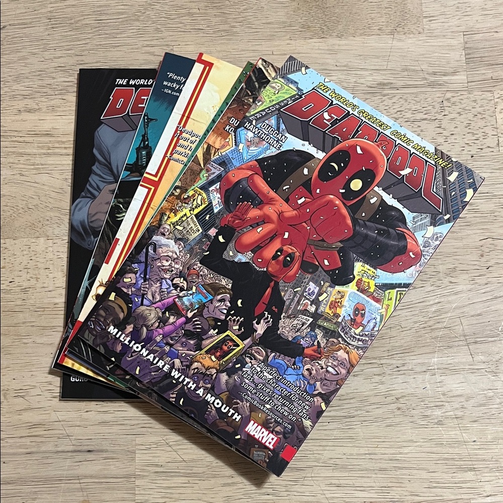 Marvel Deadpool Bundle of Six Graphic Novels
